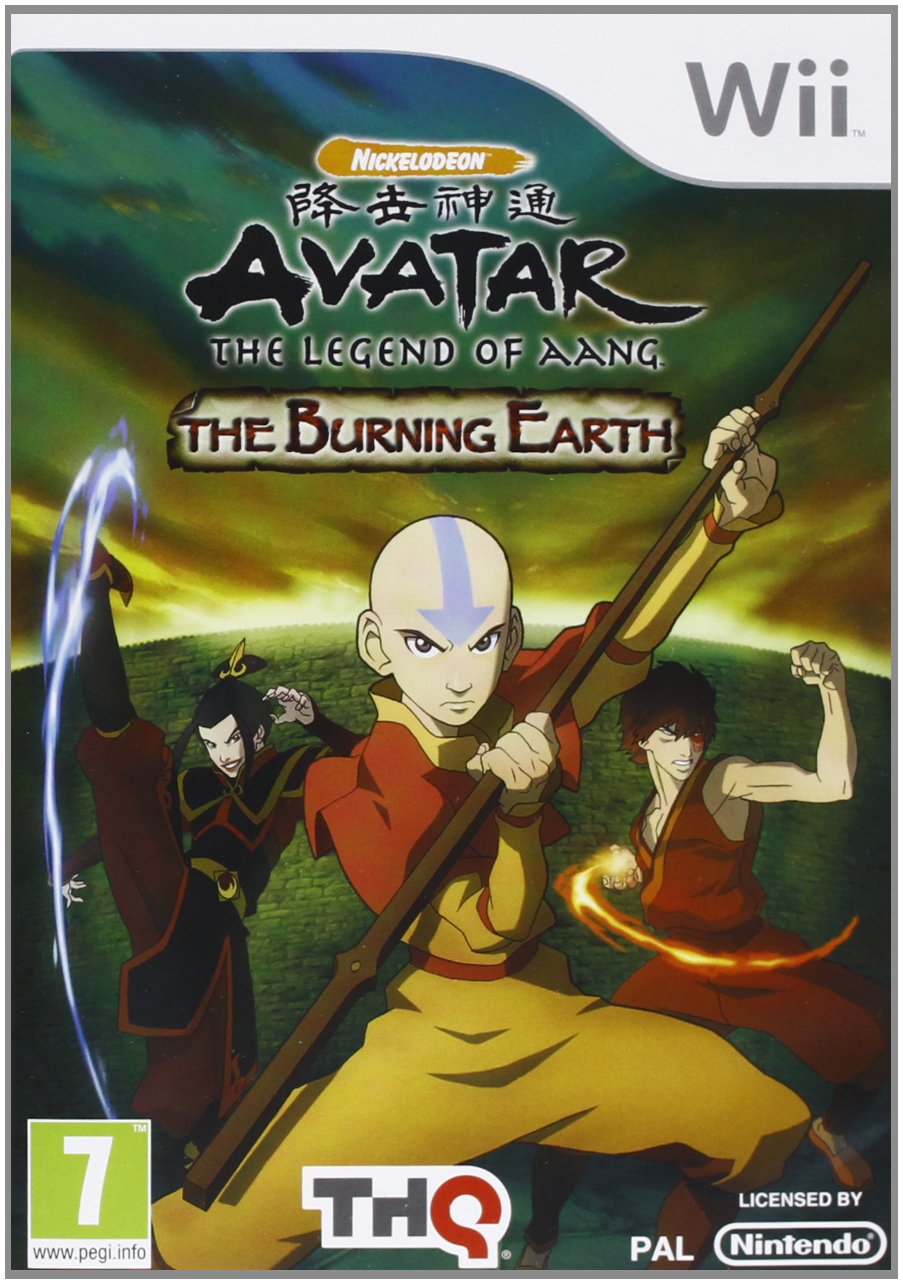 Avatar the Legend of Aang The Burning Earth PS2