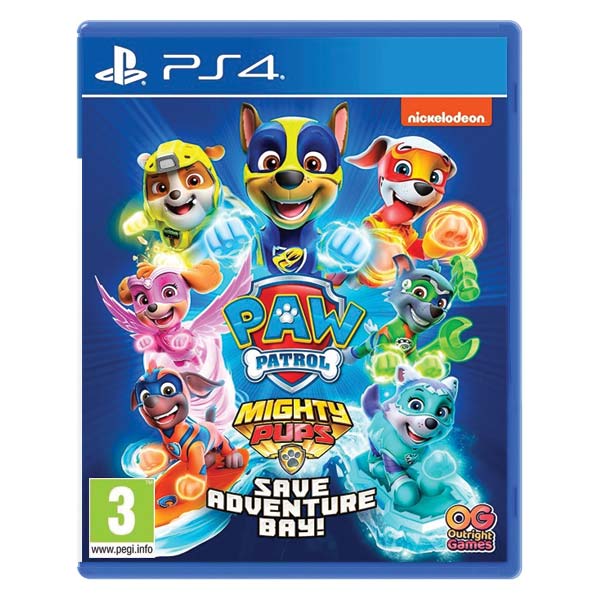 PAW Patrol Mighty Pups Save Adventure Bay PS4