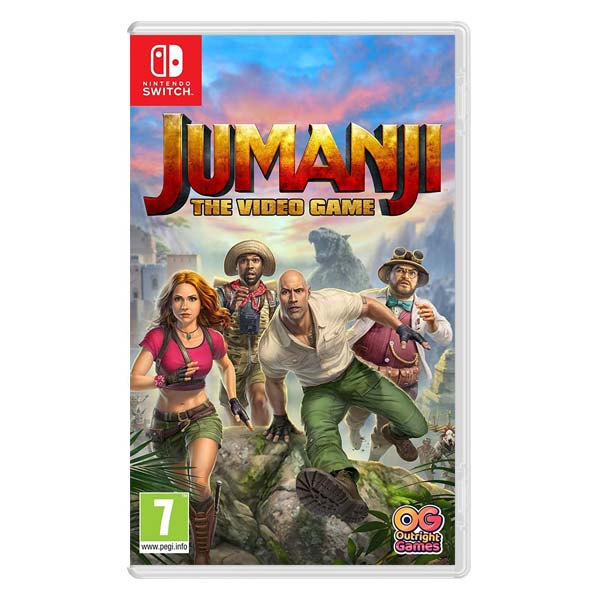 Jumanji: The Video Game (Code in a Box Edition) NSW